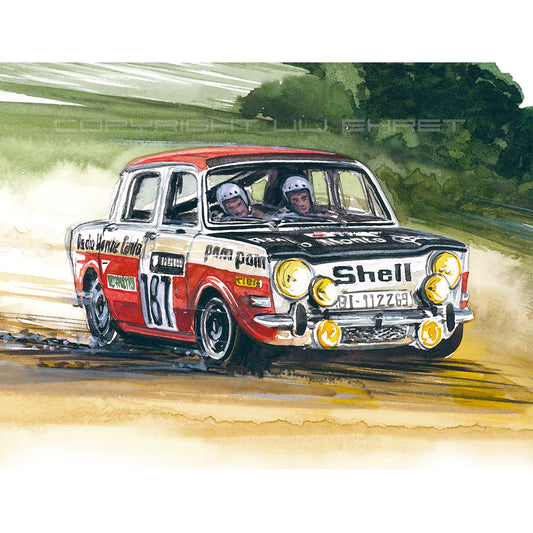 #0963 F 'Simca 1100 Rally