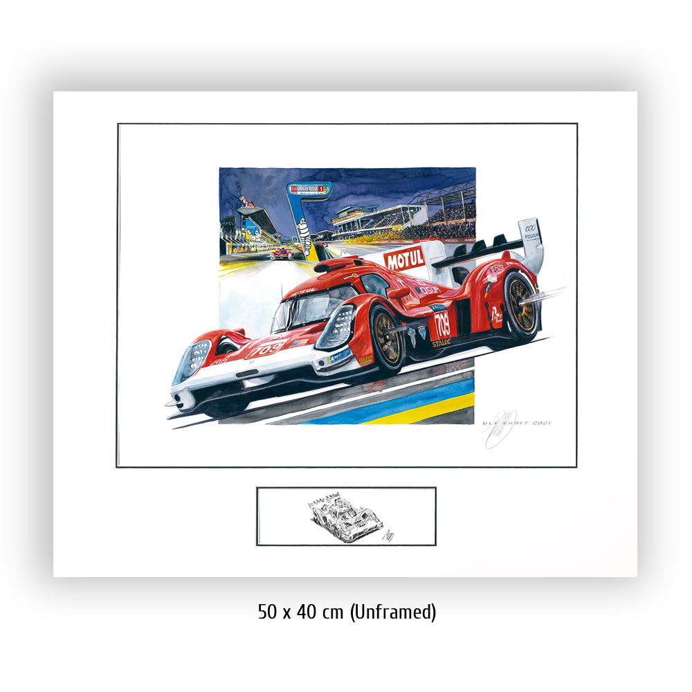 #0973 B  'Glickenhaus at Le Mans'