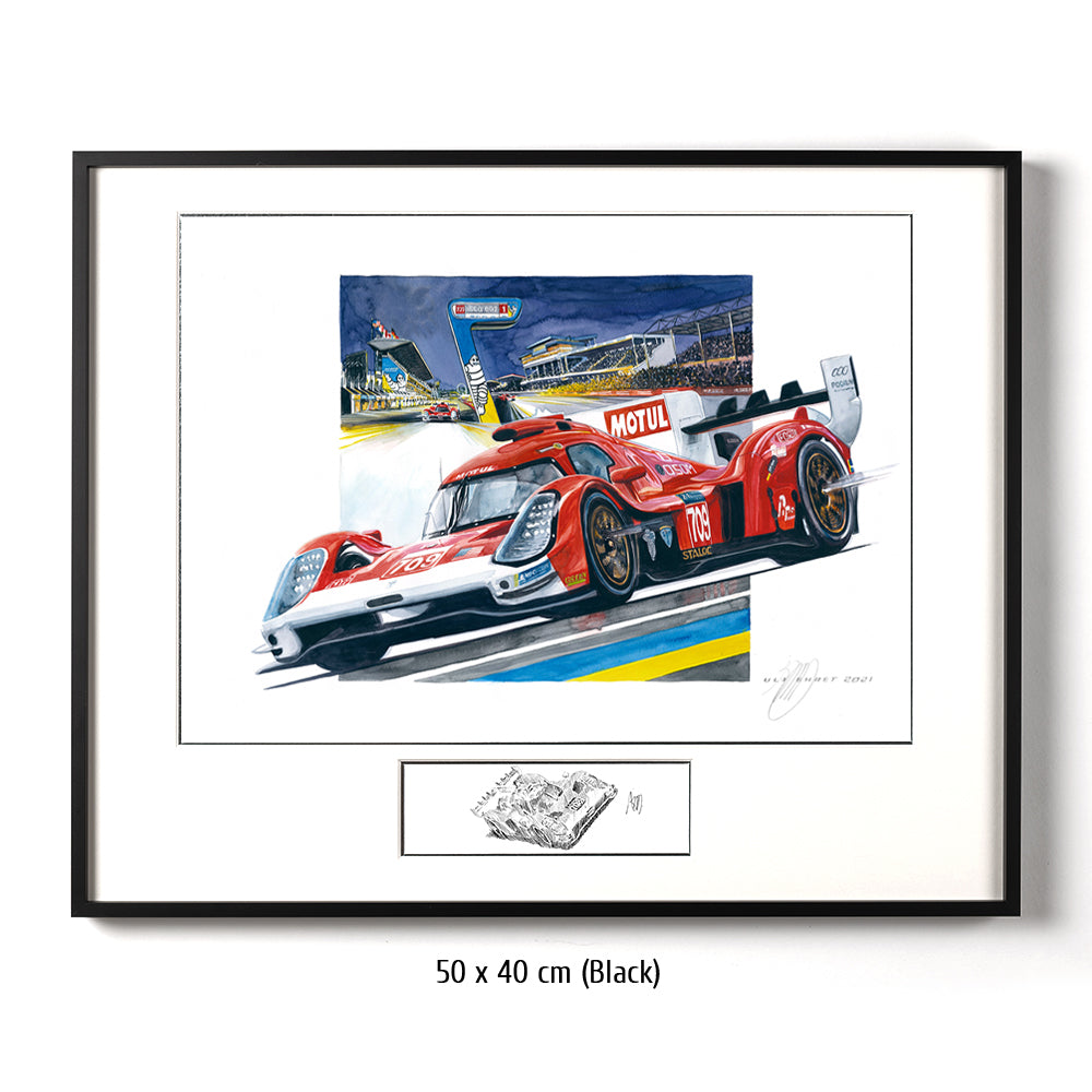 #0973 B  'Glickenhaus at Le Mans'