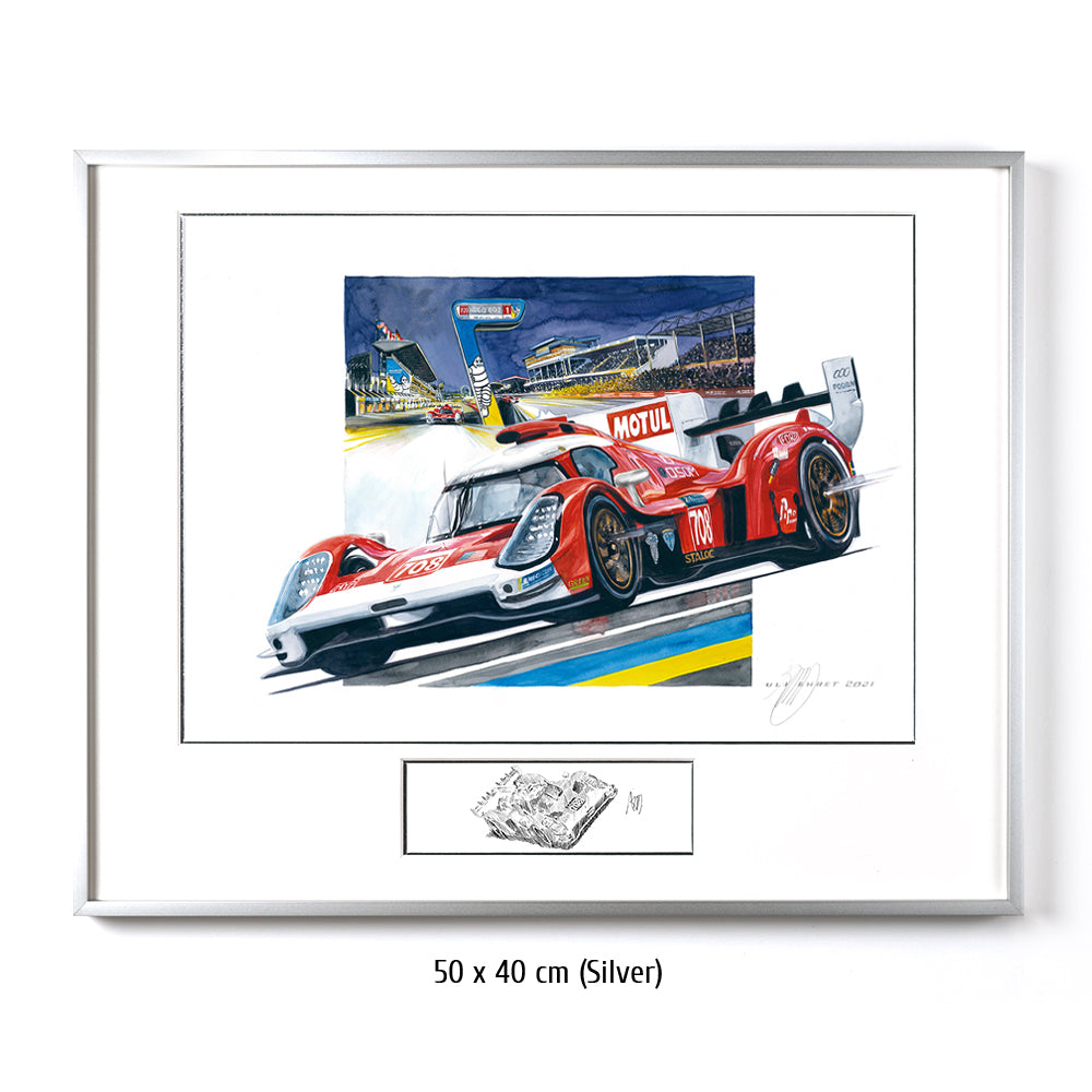 #0973 F  'Glickenhaus #708 at Le Mans 24H'