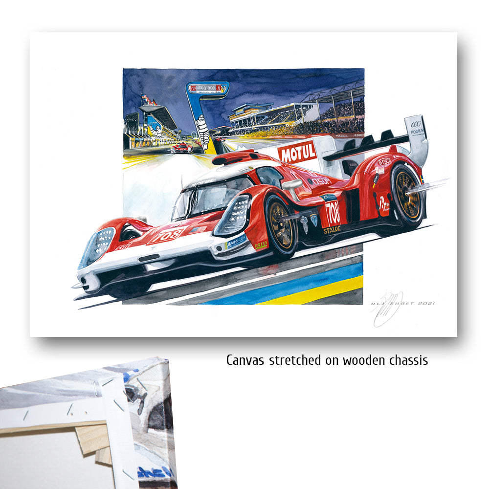 #0973 F  'Glickenhaus #708 at Le Mans 24H'