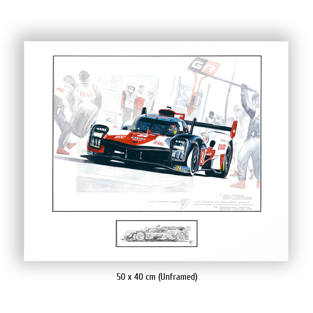 #0978 B  'Toyota GR010 - Toyota Gazoo Racing #8'
