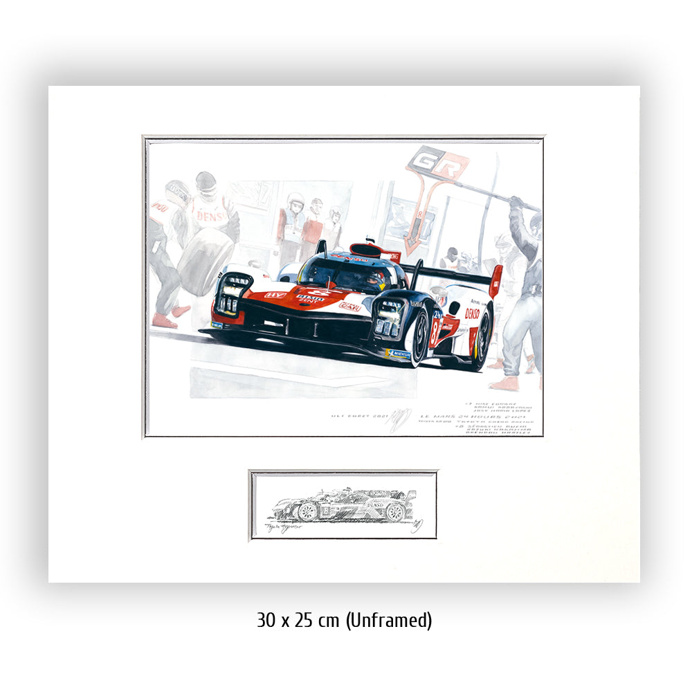 #0978 B  'Toyota GR010 - Toyota Gazoo Racing #8'