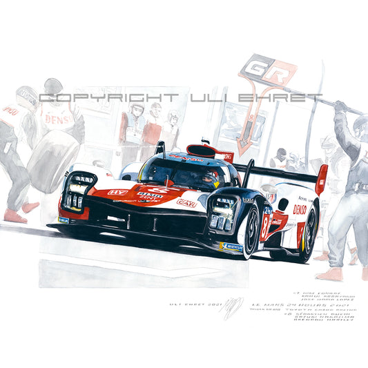 #0978 B  'Toyota GR010 - Toyota Gazoo Racing #8'