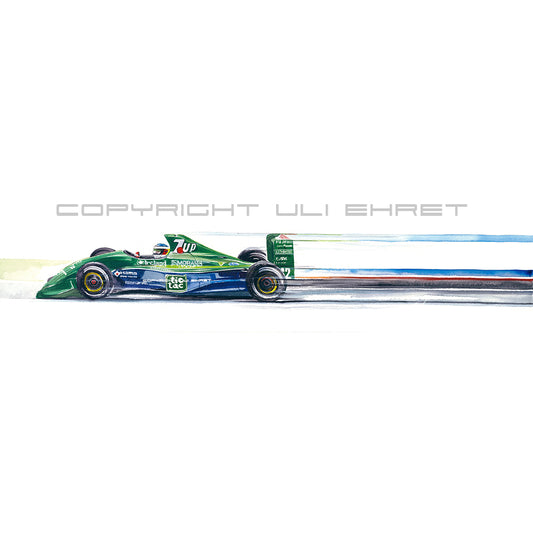 #0993 D  'Jordan Ford J191 (GP Belgium 1991)'