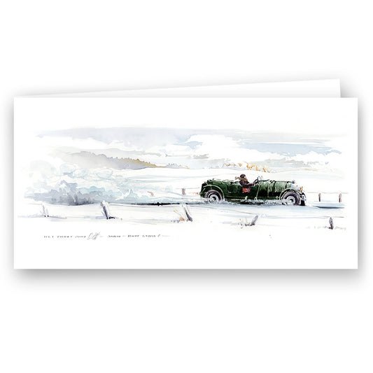 Karte #001 - Snow - what snow?