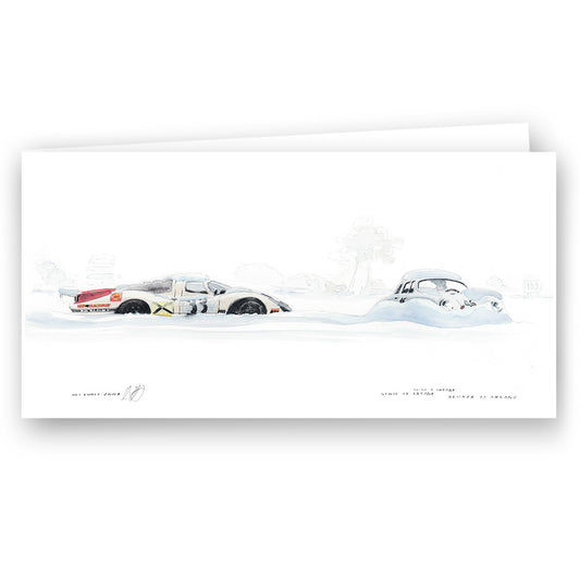 Karte #002 - "Snow at Arnage"