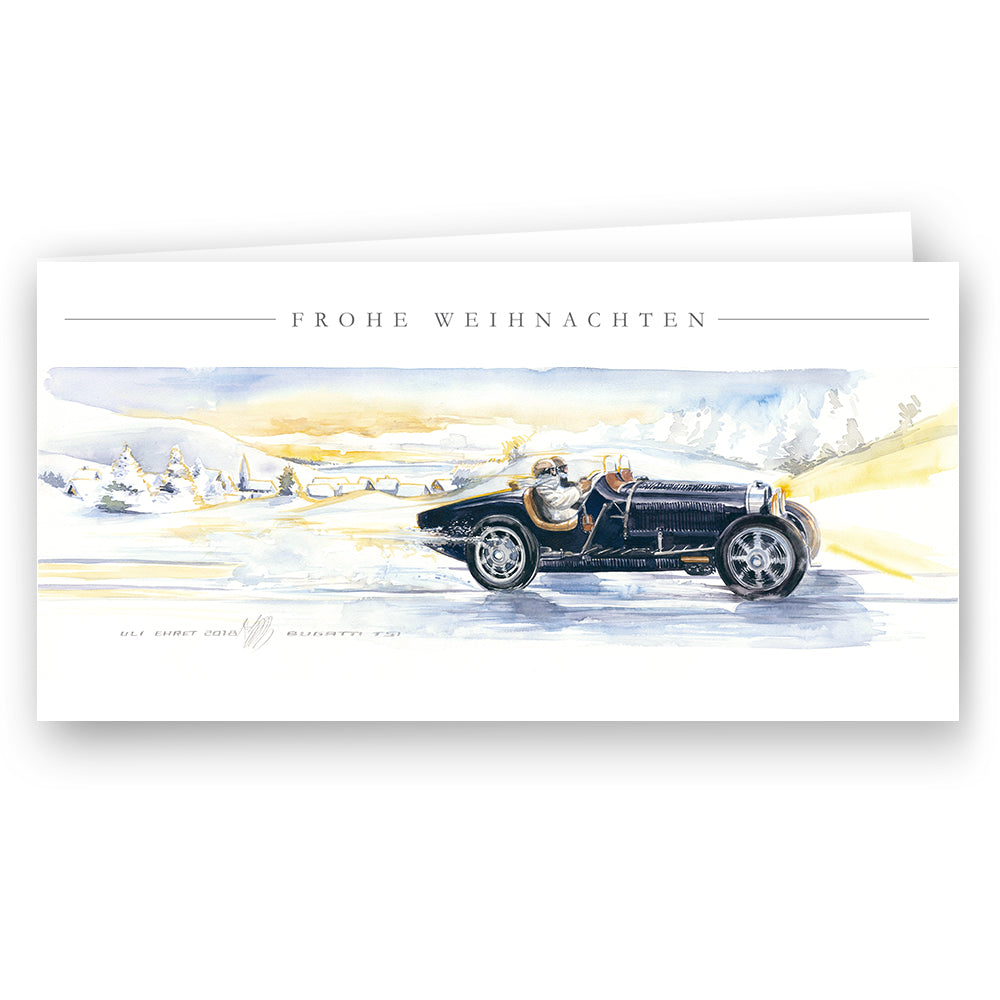 Karte #055 - "Ein Weihnachts-Wintermorgen"