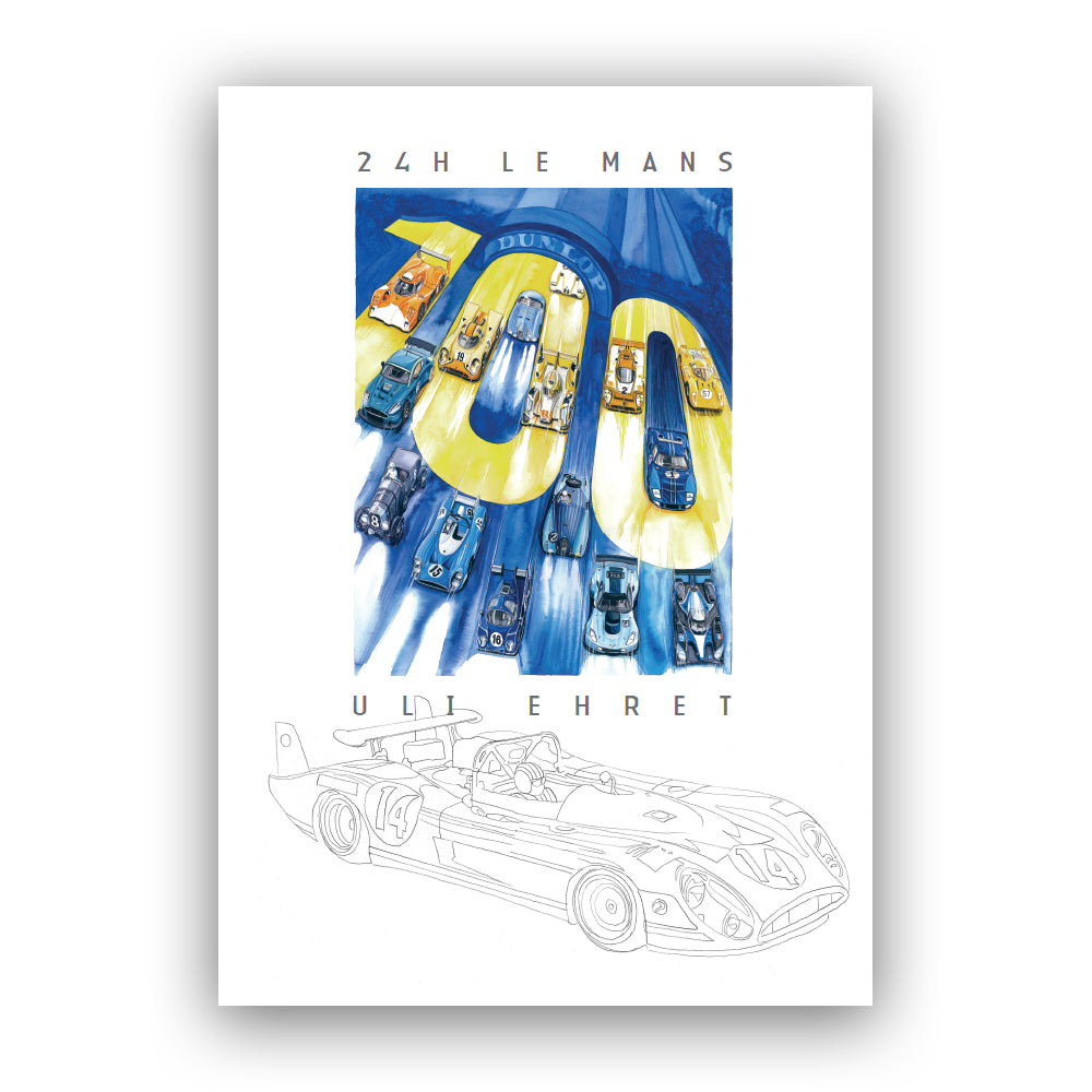 Uli's Racing Legends - 24H Le Mans Malbuch