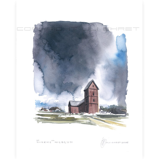 #1065 "Kirche in Nieblum"