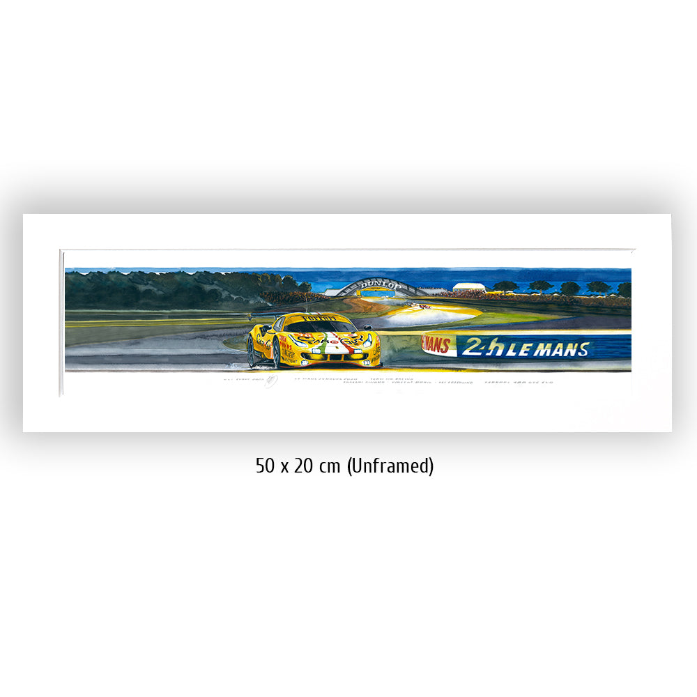 #1097 Car Guy Racing Ferrari 488 GTE Evo, 2020