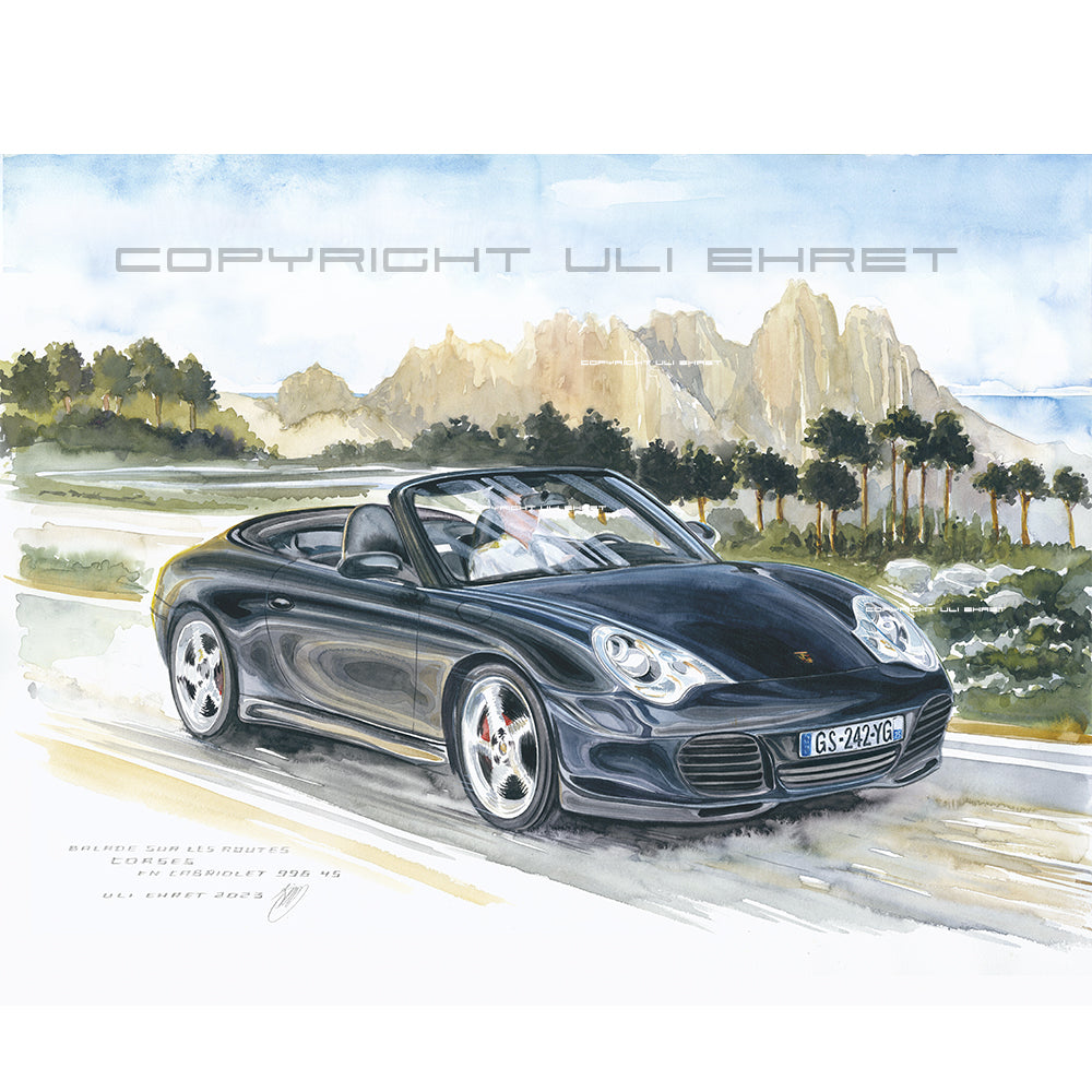 #1161 "Porsche 911 Cabriolet BR996"