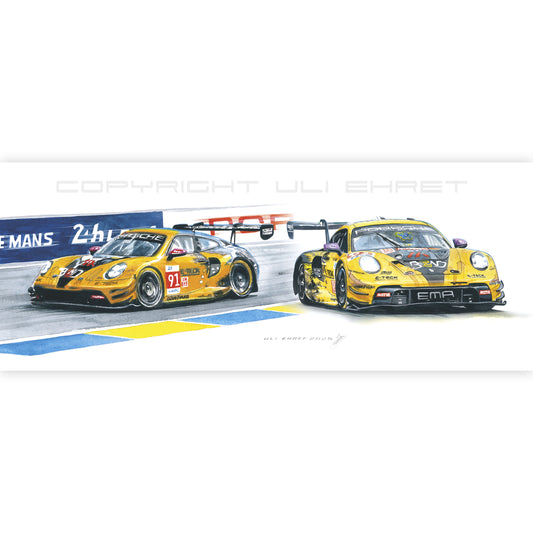 #1247 XS  "Porsche 911 LMGT3 #91"