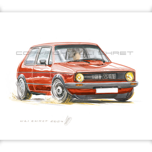 #1266 VW Golf GTI (rot)