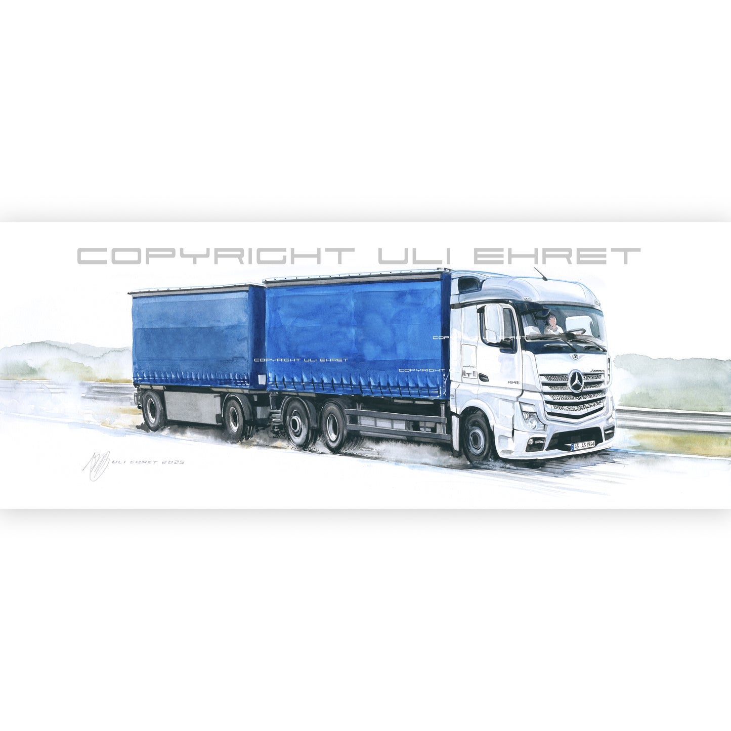 #1330 Mercedes Benz Actros 1846