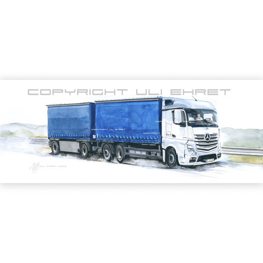 #1330 Mercedes Benz Actros 1846