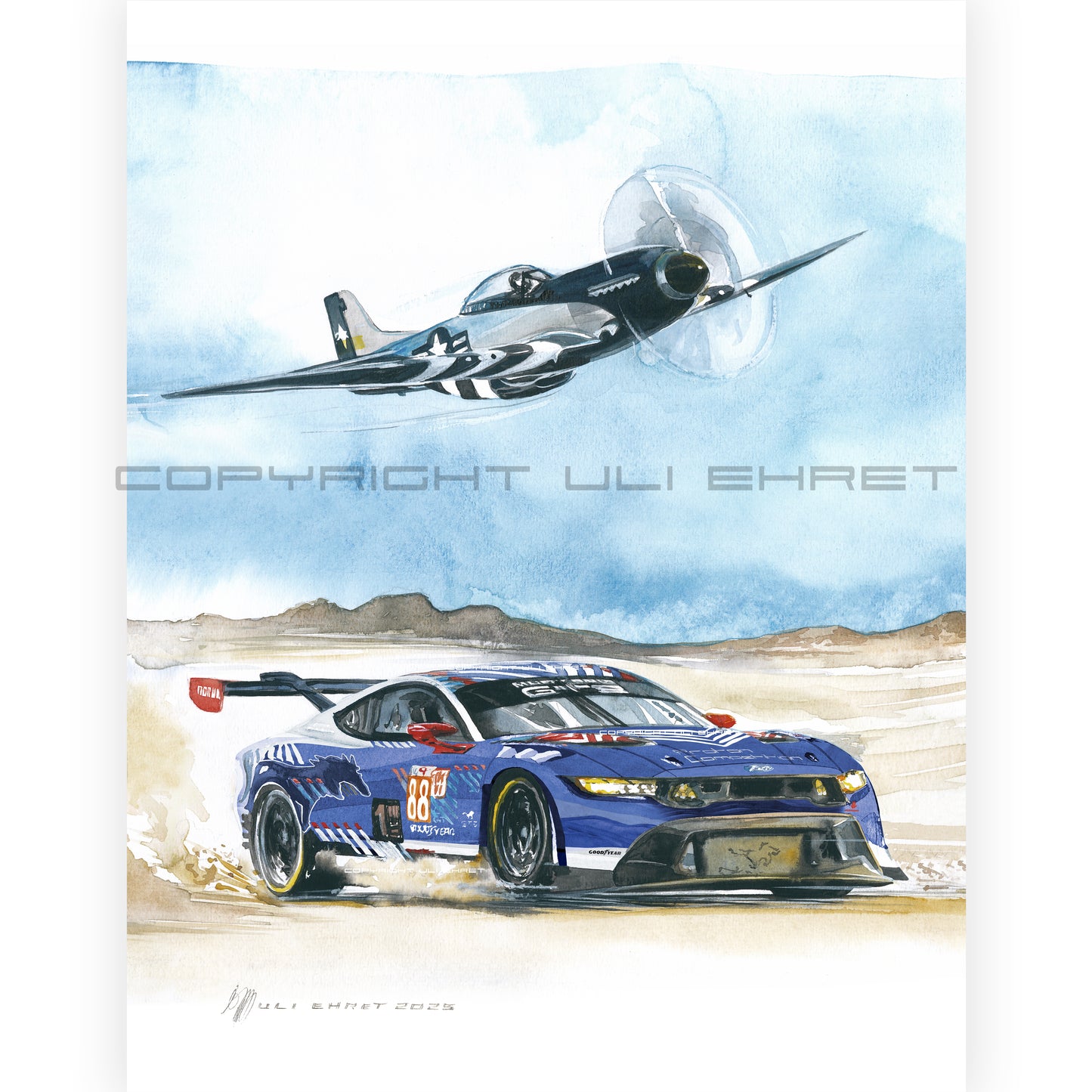 #1388  'Ford Mustang LMGT3 #8'
