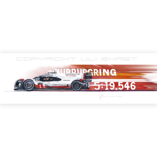 #1412 Porsche 919 Evo Nürburgring Record Lap Timo Bernhard