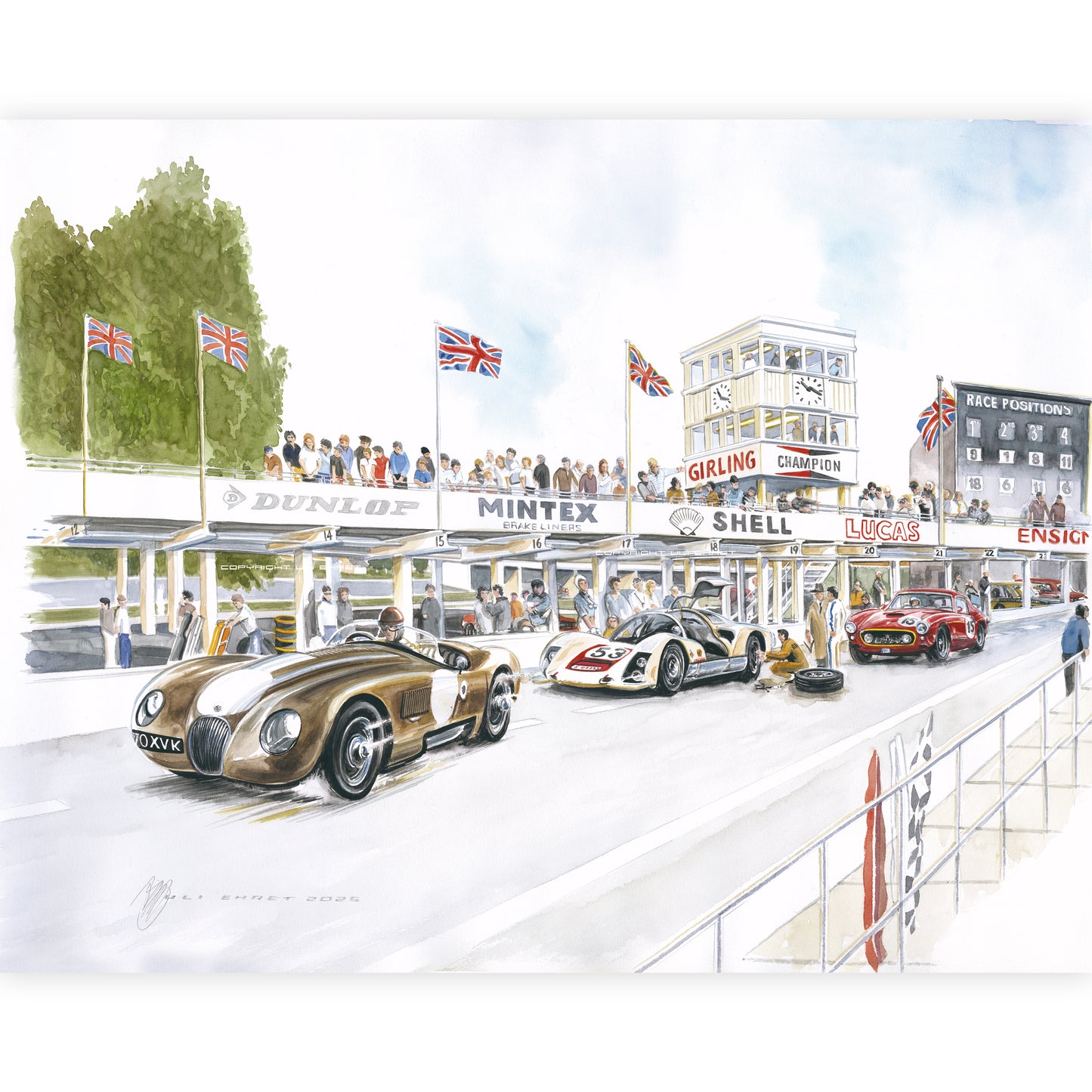 #1472 Goodwood Revival Pitlane