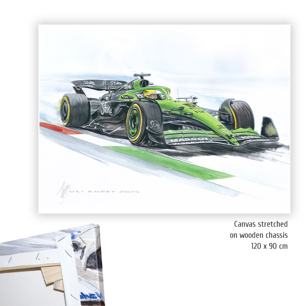 #1478 Gabriel Bortoleto, Sauber F1 2025