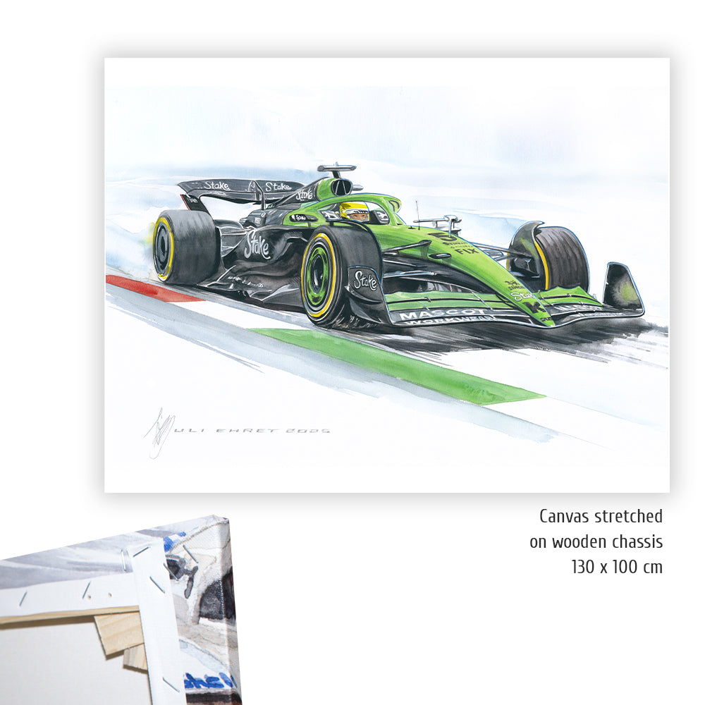 #1478 Gabriel Bortoleto, Sauber F1 2025