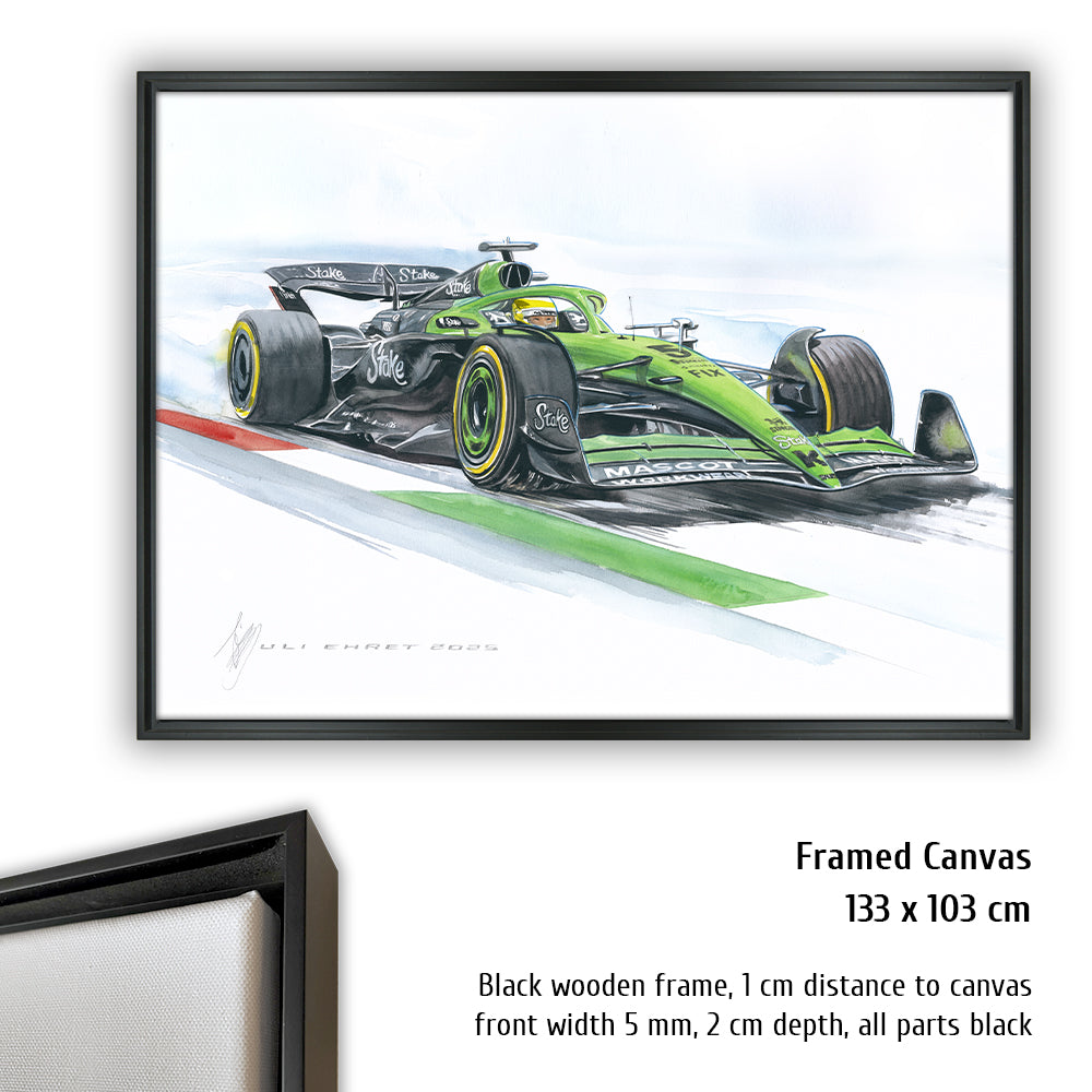 #1478 Gabriel Bortoleto, Sauber F1 2025