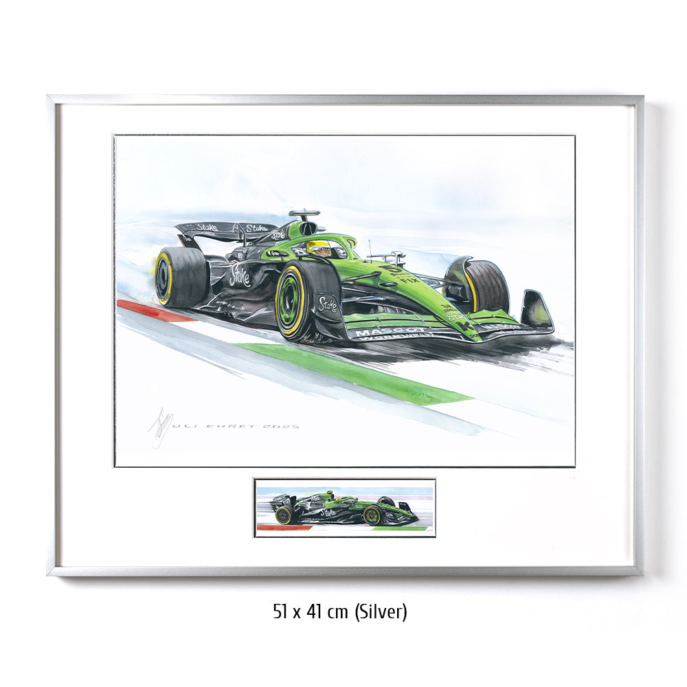 #1478 Gabriel Bortoleto, Sauber F1 2025