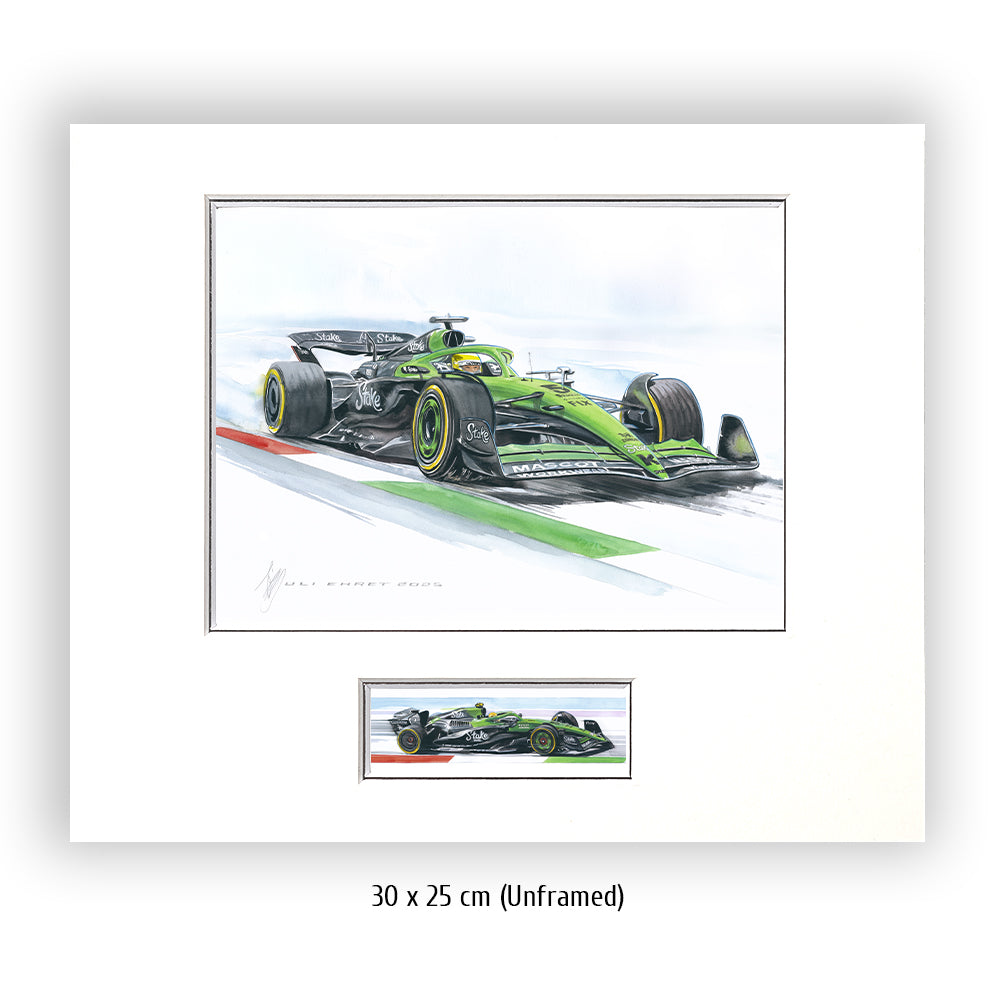 #1478 Gabriel Bortoleto, Sauber F1 2025