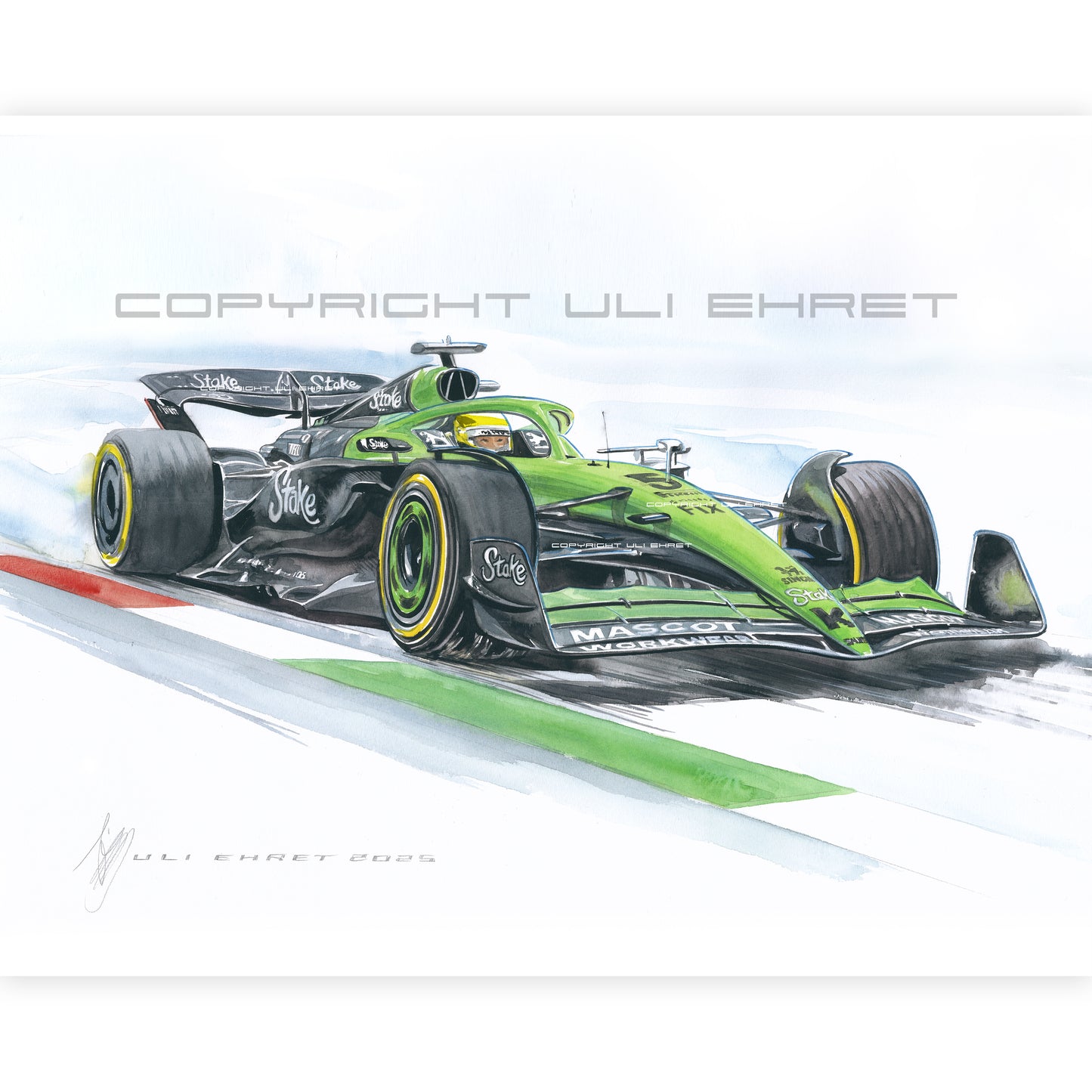 #1478 Gabriel Bortoleto, Sauber F1 2025