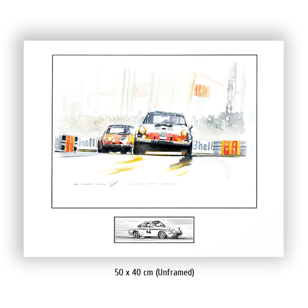 #0186 ""Porsche 911 S in the Esses""