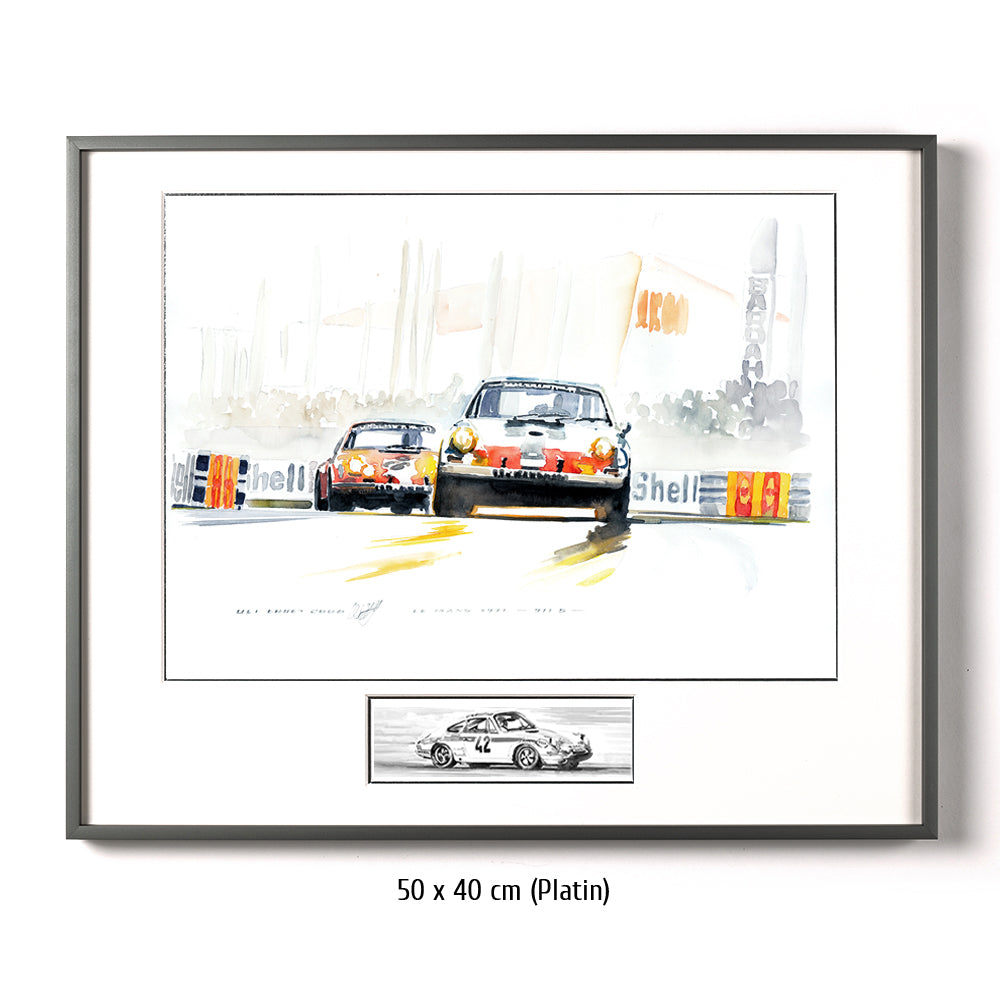 #0186 ""Porsche 911 S in the Esses""