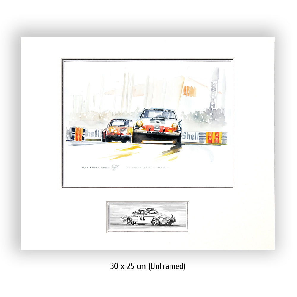 #0186 ""Porsche 911 S in the Esses""