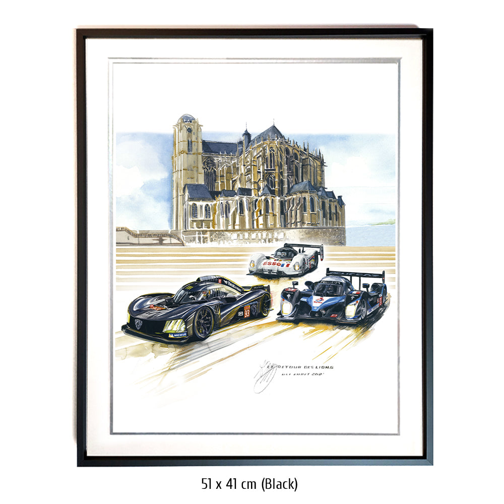 #0986 E 'Peugeot au Mans