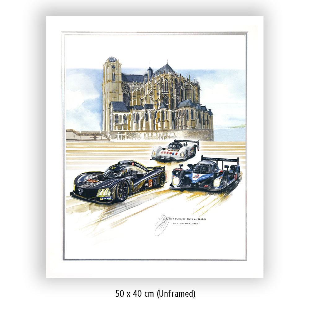 #0986 E 'Peugeot au Mans