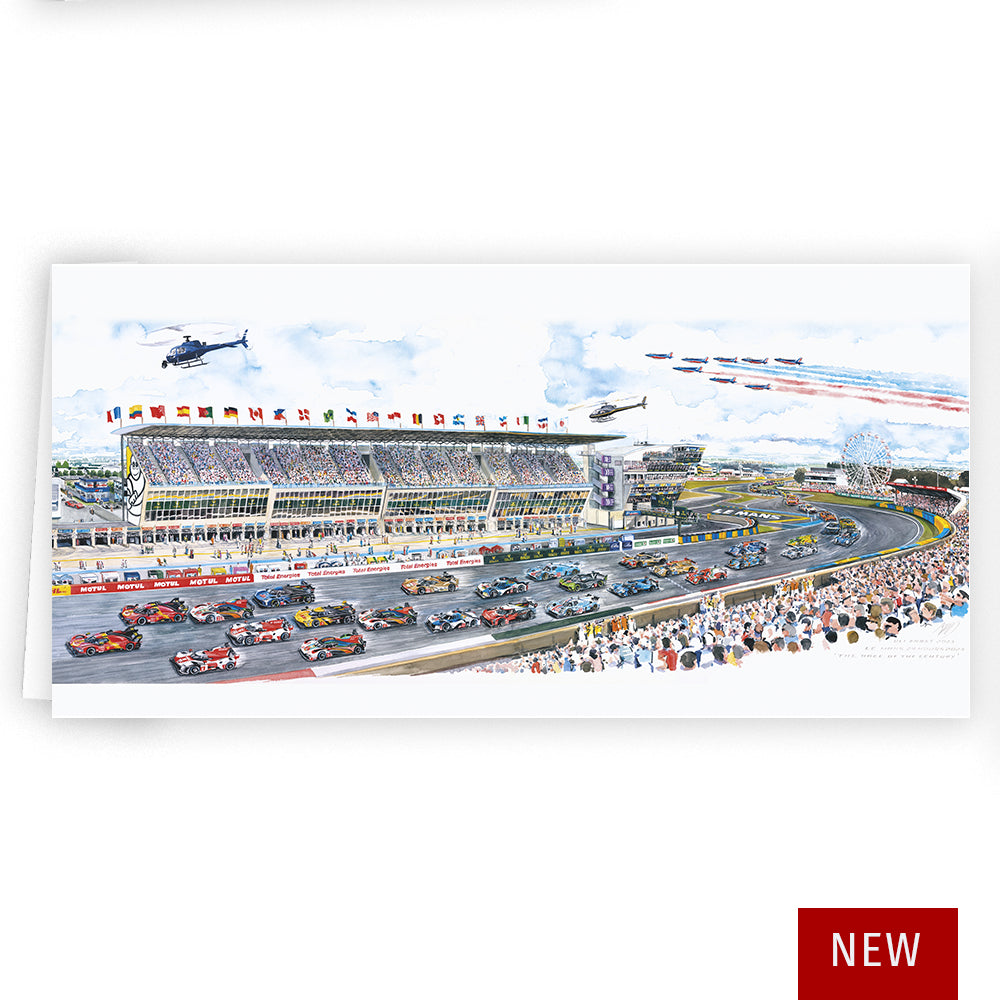 Karte #081 'Centennary' Le Mans 24H Start 2023