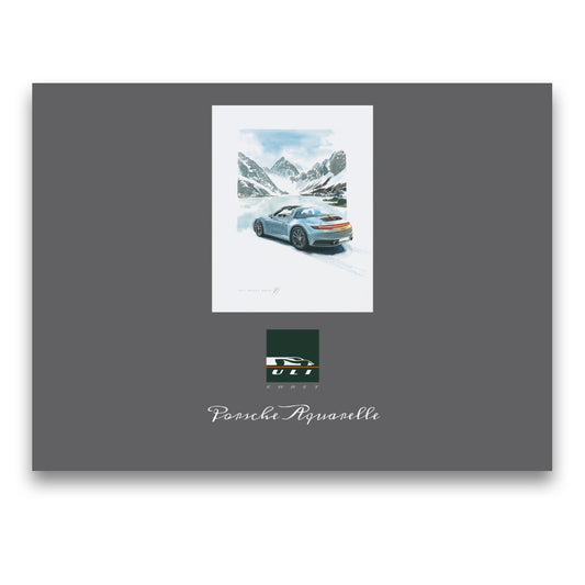 Katalog Uli´s Racing Legends - Aquarelle mit Porsche-Motiven