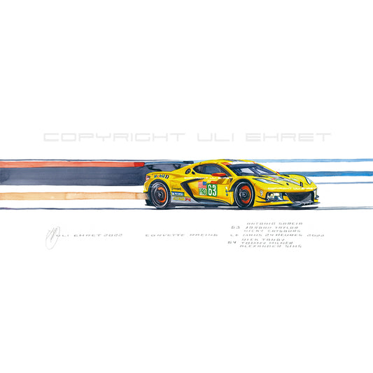 #1047A Corvette Racing C8R #63