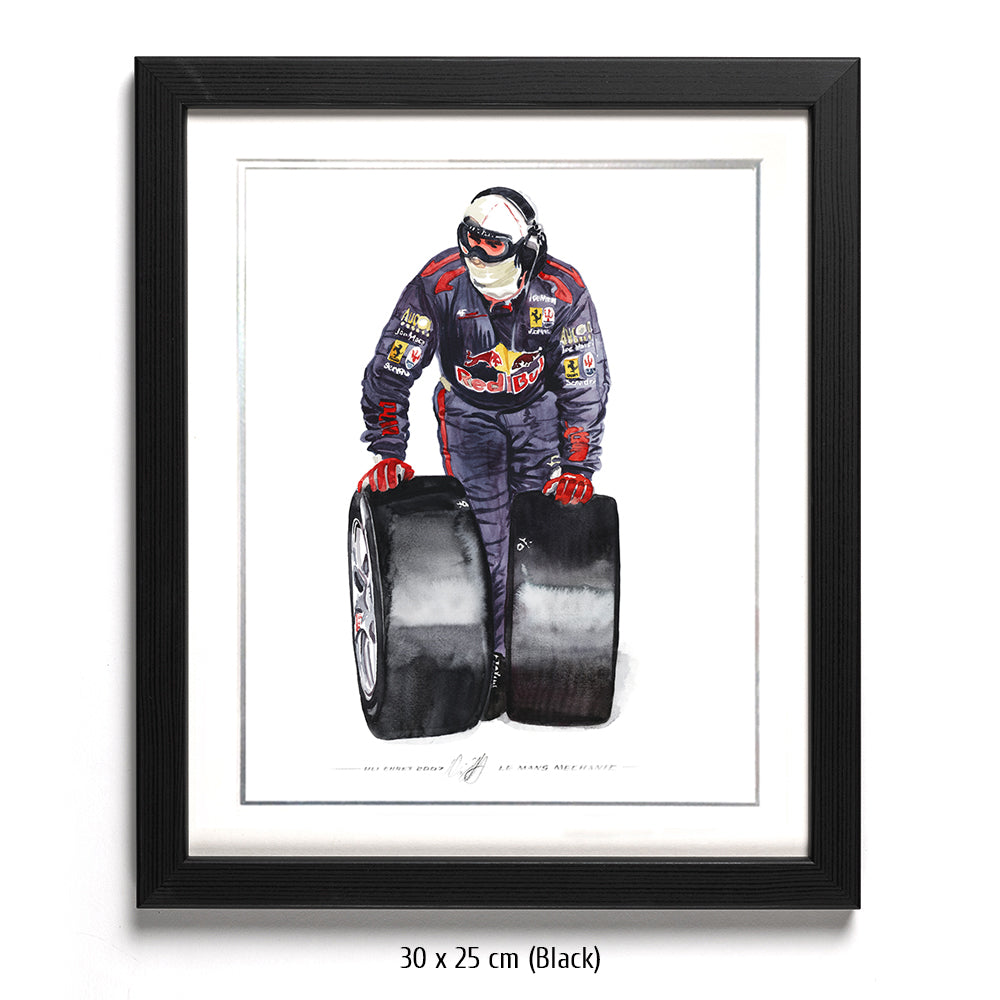 #0144 Le Mans Mechanic, Red Bull Team