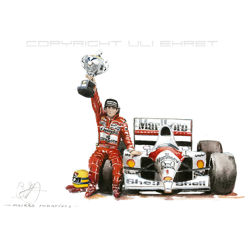 #0211 Ayrton Senna, 'Paixao Imbatativel' 