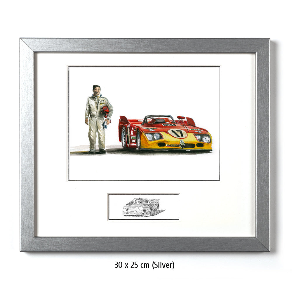 #0216B Vic Elford, Alfa Romeo BT 33