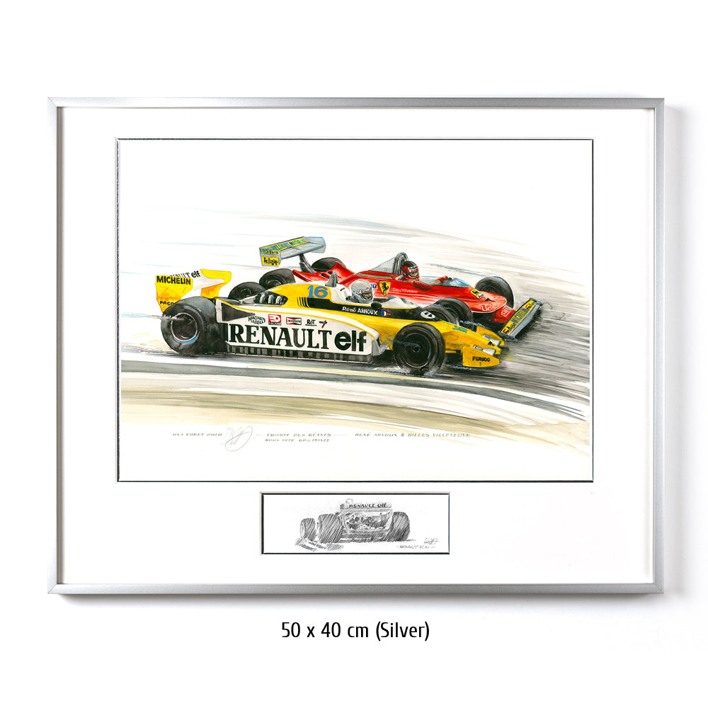 #0268 René Arnoux and Gilles Villeneuve