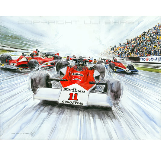 #0282 Hunt - Lauda 'Showdown at Fuji 1976' 