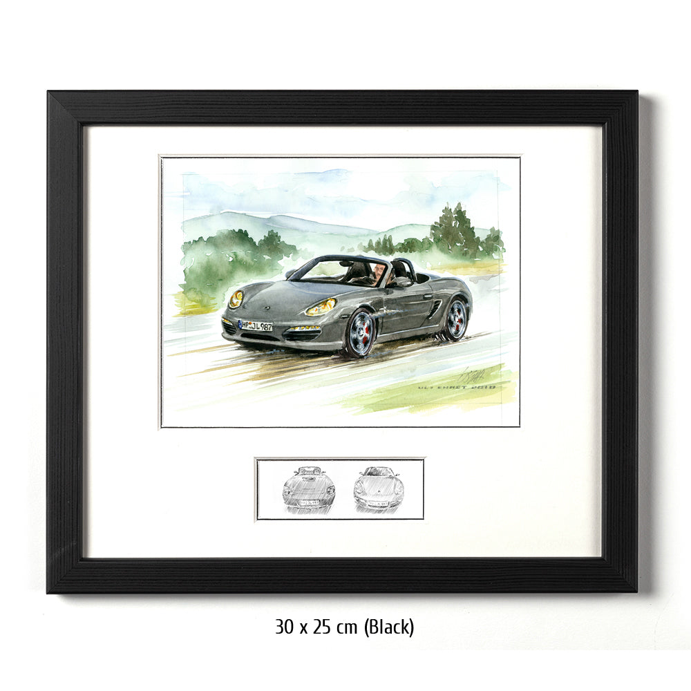 #0308 Porsche Boxster in the Odenwald