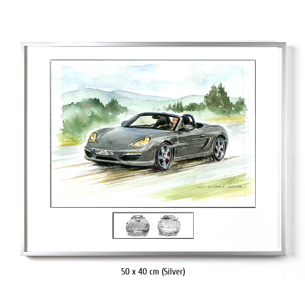 #0308 Porsche Boxster in the Odenwald