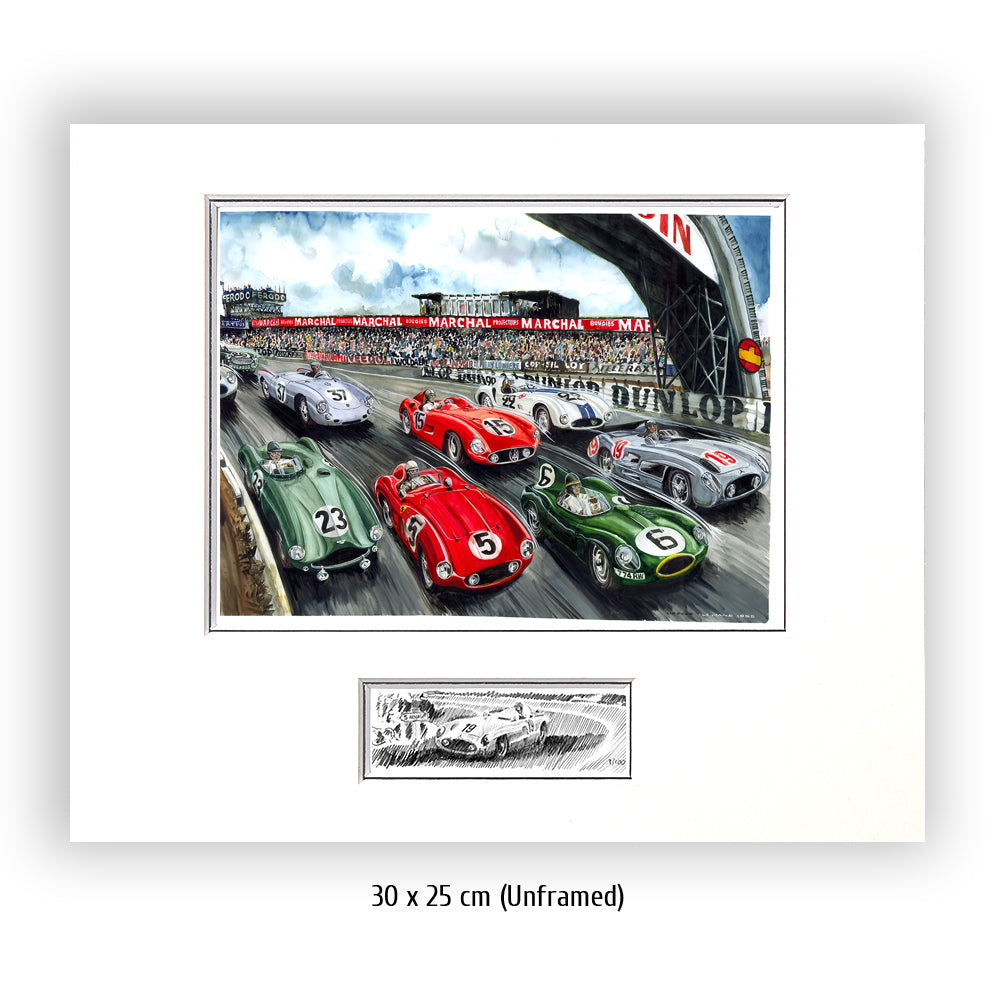 #0032 24H of Le Mans 1955