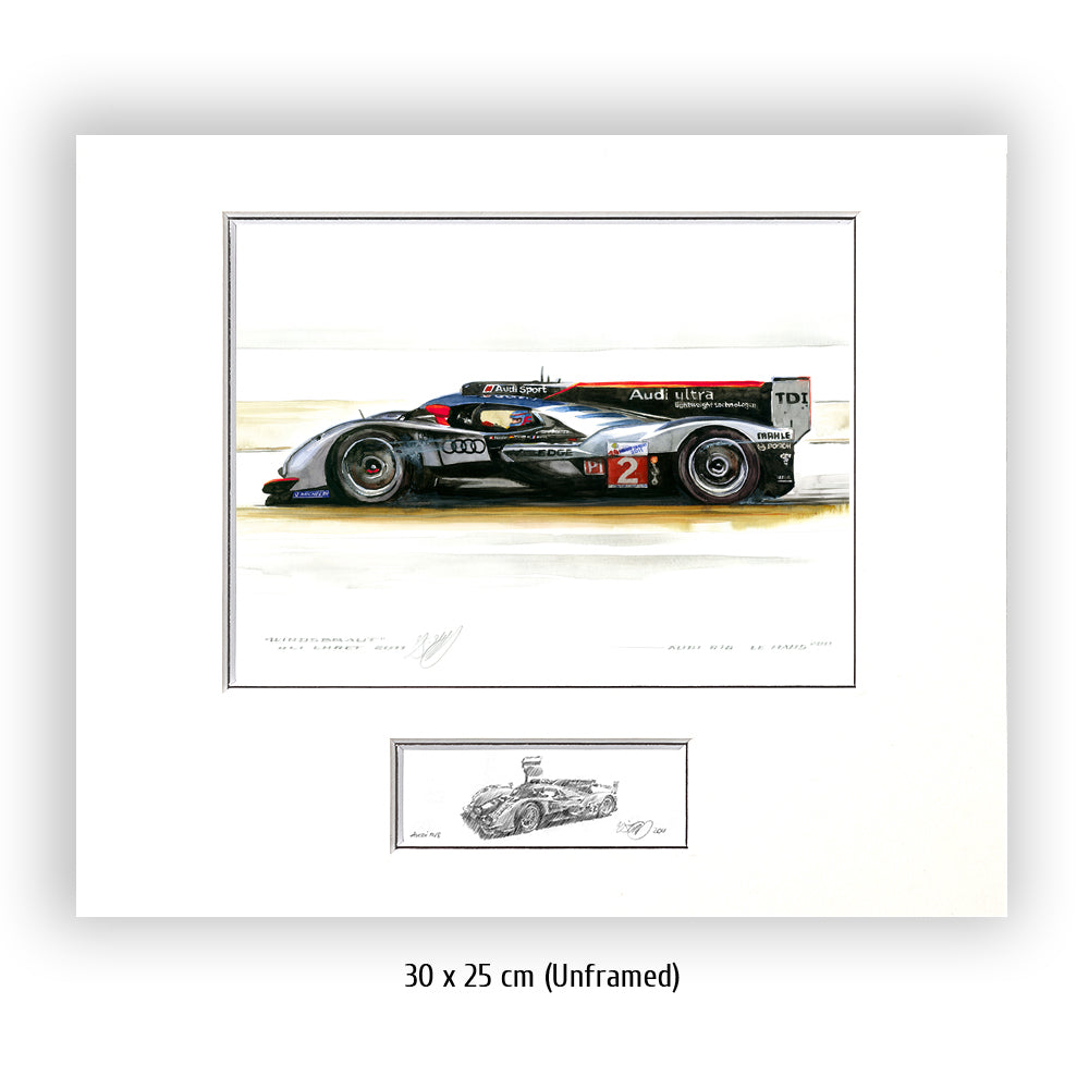 #0334B 'Wind Bride', Audi R18 TDI #2