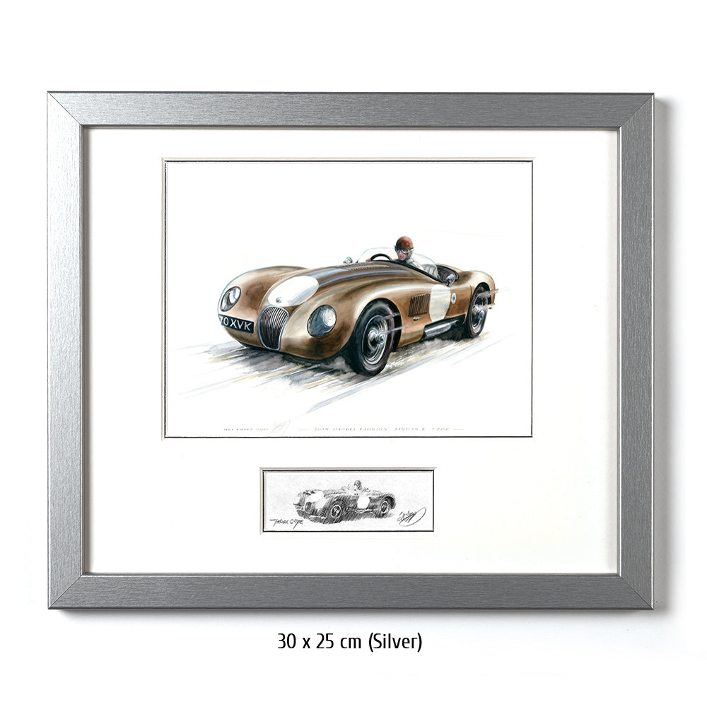 #0382 Juan Manuel Fangio's Jaguar C-Type