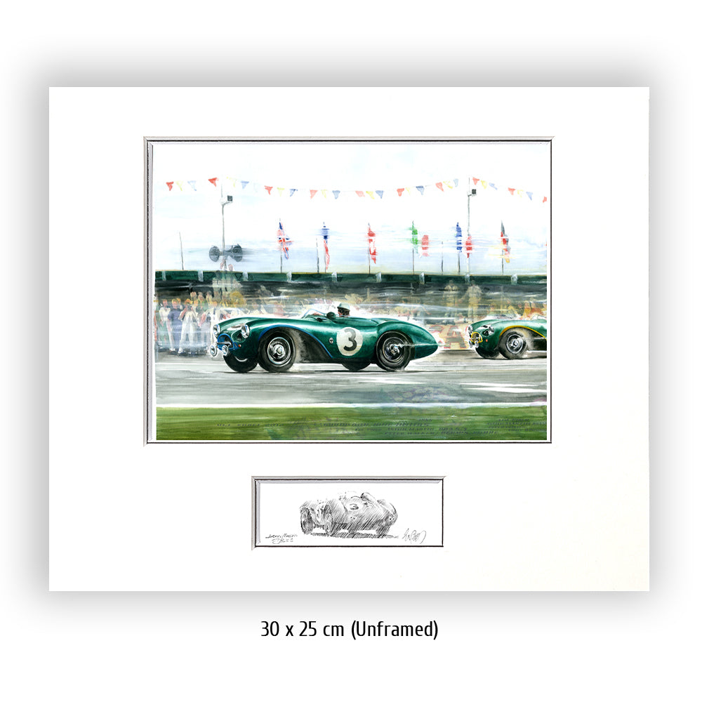 #0391 Aston Martin DB3S, Goodwood Nine Hours 1955