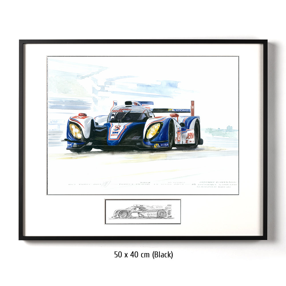 #0443B Toyota TS040 #8