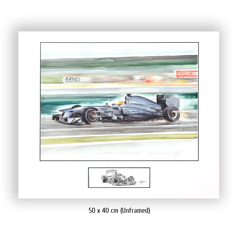#0464 Mercedes Benz F1, Lewis Hamilton
